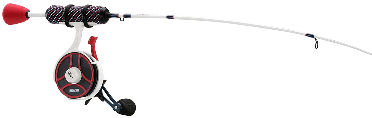 13 Fishing Black Betty FreeFall Ghost Patriot Edition Ice Combos 2 13 Fishing Black Betty FreeFall Ghost Patriot Edition Ice Combos - Image 2