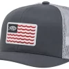 Aftco Canton Trucker Hat- Charcoal - OS