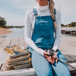 Aftco Womens Field Overalls - Moonlight -Angling Sales Store aftco womens field overalls moonlight 37608.1651453244