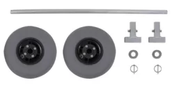 Alumacart Wonder Wheeler 11.8in Balloon Beach Tire Conversion Kit