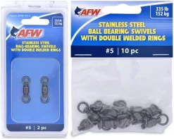 American Fishing Wire Stainless Steel Ball Bearing Swivels 8 American Fishing Wire Stainless Steel Ball Bearing Swivels -Angling Sales Store american fishing wire stainless steel ball bearing swivels 33355.1651171817