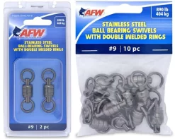 American Fishing Wire Stainless Steel Ball Bearing Swivels 11 American Fishing Wire Stainless Steel Ball Bearing Swivels -Angling Sales Store american fishing wire stainless steel ball bearing swivels 36212.1651171818