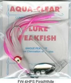 Aqua-Clear Flounder/Weakfish Hoochie Squid Skirts