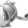 Avet HX 5/2 MC 2-Speed Lever Drag Casting Reel Silver - Left-Hand