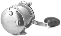 Avet HX 5/2 MC 2-Speed Lever Drag Casting Reel Silver - Left-Hand