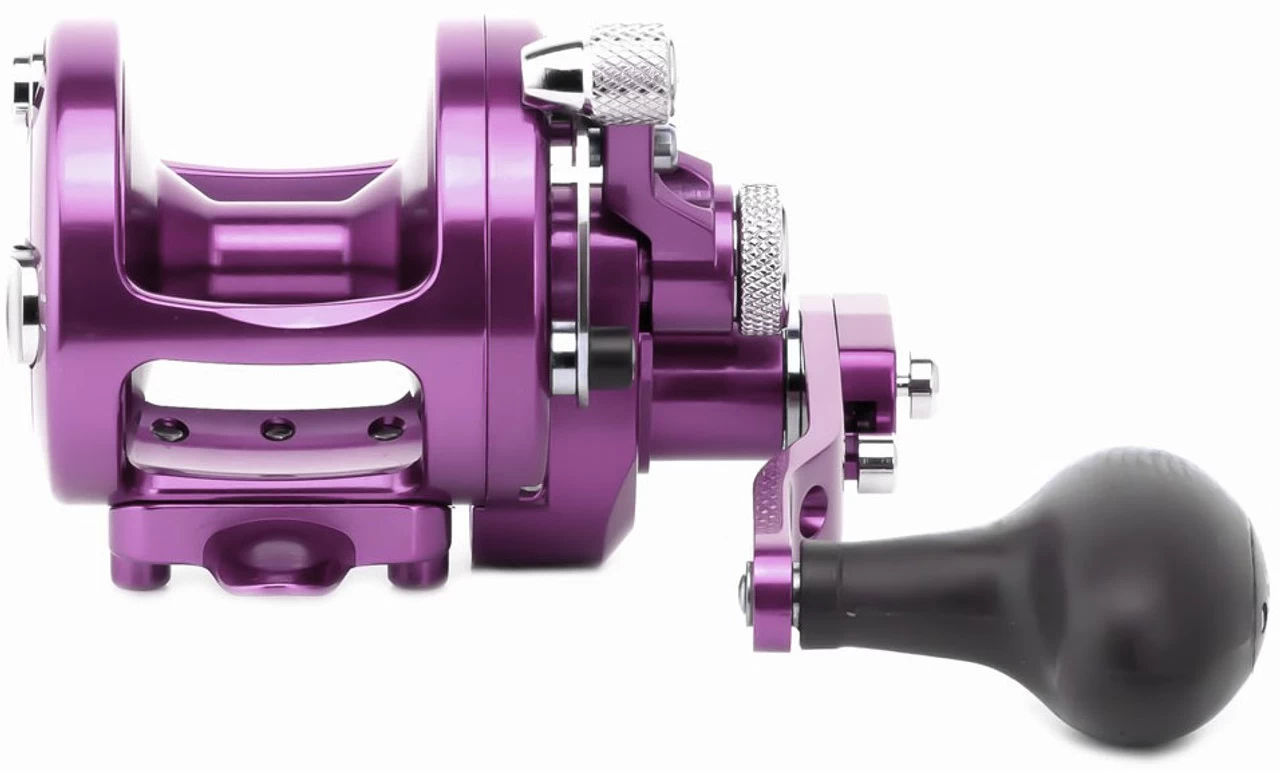 Avet SX 6/4 MC Raptor 2-Speed Lever Drag Casting Reel Purple 3 Avet SX 6/4 MC Raptor 2-Speed Lever Drag Casting Reel Purple - Image 3