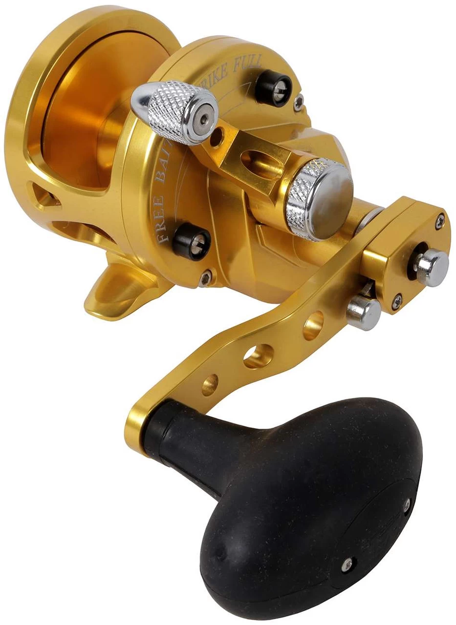 Avet SXJ 6/4 G2 NGP 2-Speed Reel - Gold (No Glide Plate) 1 Avet SXJ 6/4 G2 NGP 2-Speed Reel - Gold (No Glide Plate)