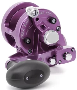 Avet SXJ 6/4 MC 2-Speed Lever Drag Casting Reel Purple