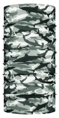 Buff Junior Coolnet UV+ Insect Shield Shark Camo
