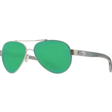 Costa Loreto Ocearch Sunglasses - Brushed Silver/Green Mirror 1 Costa Loreto Ocearch Sunglasses - Brushed Silver/Green Mirror