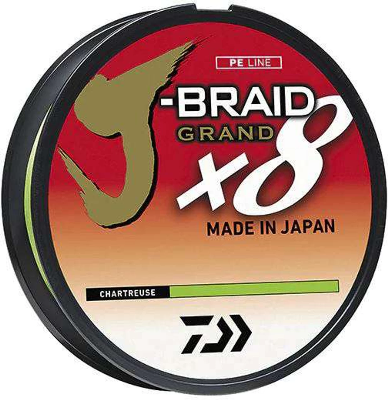 Daiwa J-Braid X8 Grand Braided Line - Chartreuse 1 Daiwa J-Braid X8 Grand Braided Line - Chartreuse