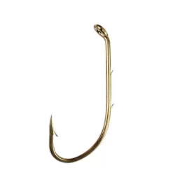 Eagle Claw 181 Down Eye Offset Baitholder Hooks
