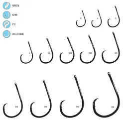 Gamakatsu Straight Eye Inline Octopus Circle Hooks - 4/0 - 100 Pack -Angling Sales Store gamakatsu straight eye inline octopus circle hooks 4 0 100 pack 16335.1651368416
