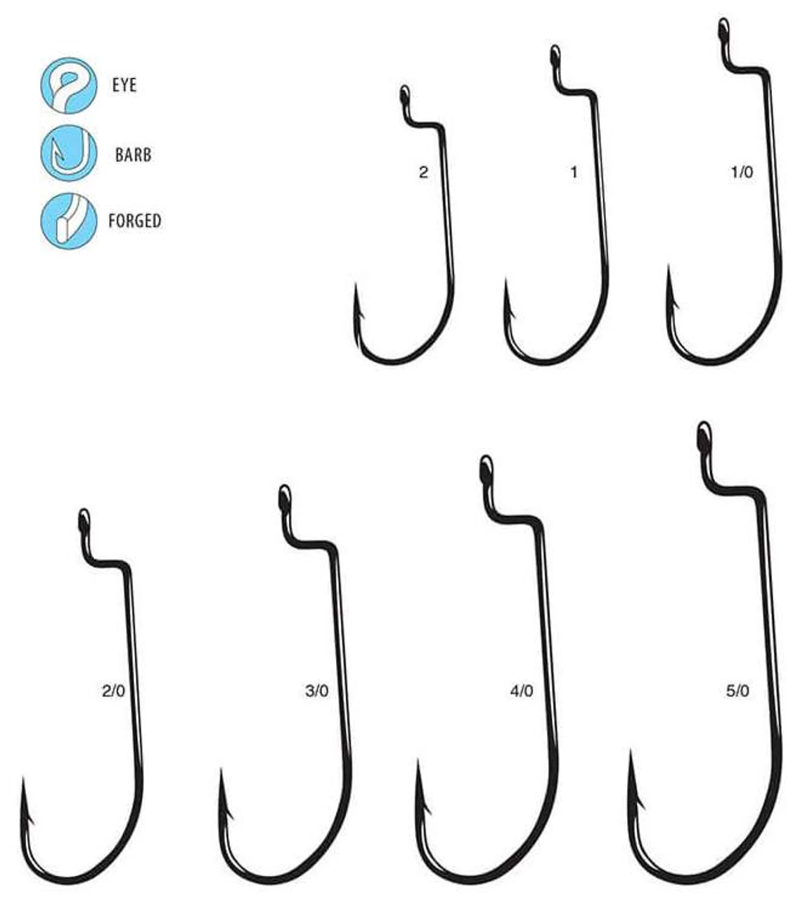 Gamakatsu Worm Hooks Offset Shank 2 Gamakatsu Worm Hooks Offset Shank - Image 2