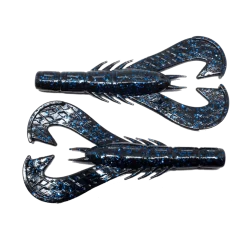 Googan Baits Krackin Craw - Black Blue Flake