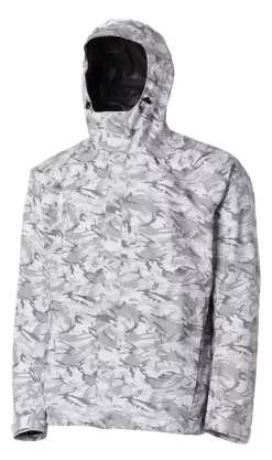 Grundens Charter Gore Tex Paclite Jacket - Glacier Camo - L