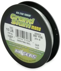 Hi-Seas GSM-F300-15CL Grand Slam 15lb 300yds Clear Spool