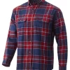 Huk Maverick Fishing Flannel Shirts