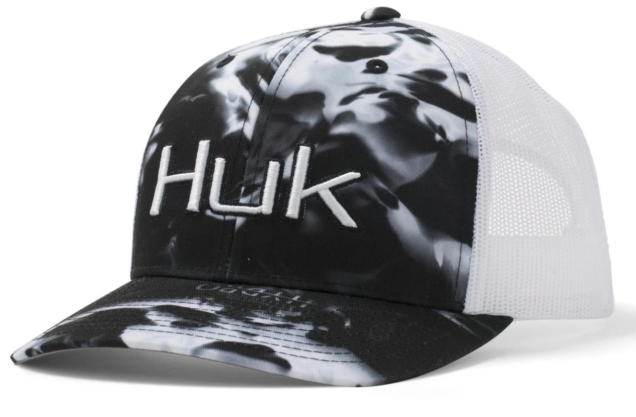 Huk Mossy Oak Hydro Mesh Hat - Blackwater 1 Huk Mossy Oak Hydro Mesh Hat - Blackwater