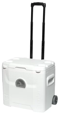 Igloo Marine Ultra Quantum 28 Quart Roller Cooler -Angling Sales Store igloo 00045929 marine ultra quantum 28 quart roller cooler 77735.1650936287