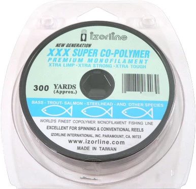 Izorline 064023 XXX Super Co-Polymer Mono Line - 6lb - Smoke - 300yd Spool 1 Izorline 064023 XXX Super Co-Polymer Mono Line - 6lb - Smoke - 300yd Spool