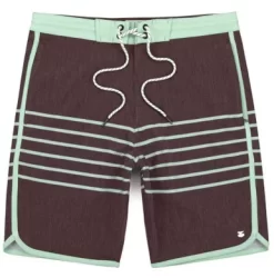 Jetty Sandbar Hybrid Boardshort - Oxblood/Black - 33