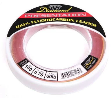 Momoi Diamond Presentation Fluorocarbon-100ft Coils 1 Momoi Diamond Presentation Fluorocarbon-100ft Coils
