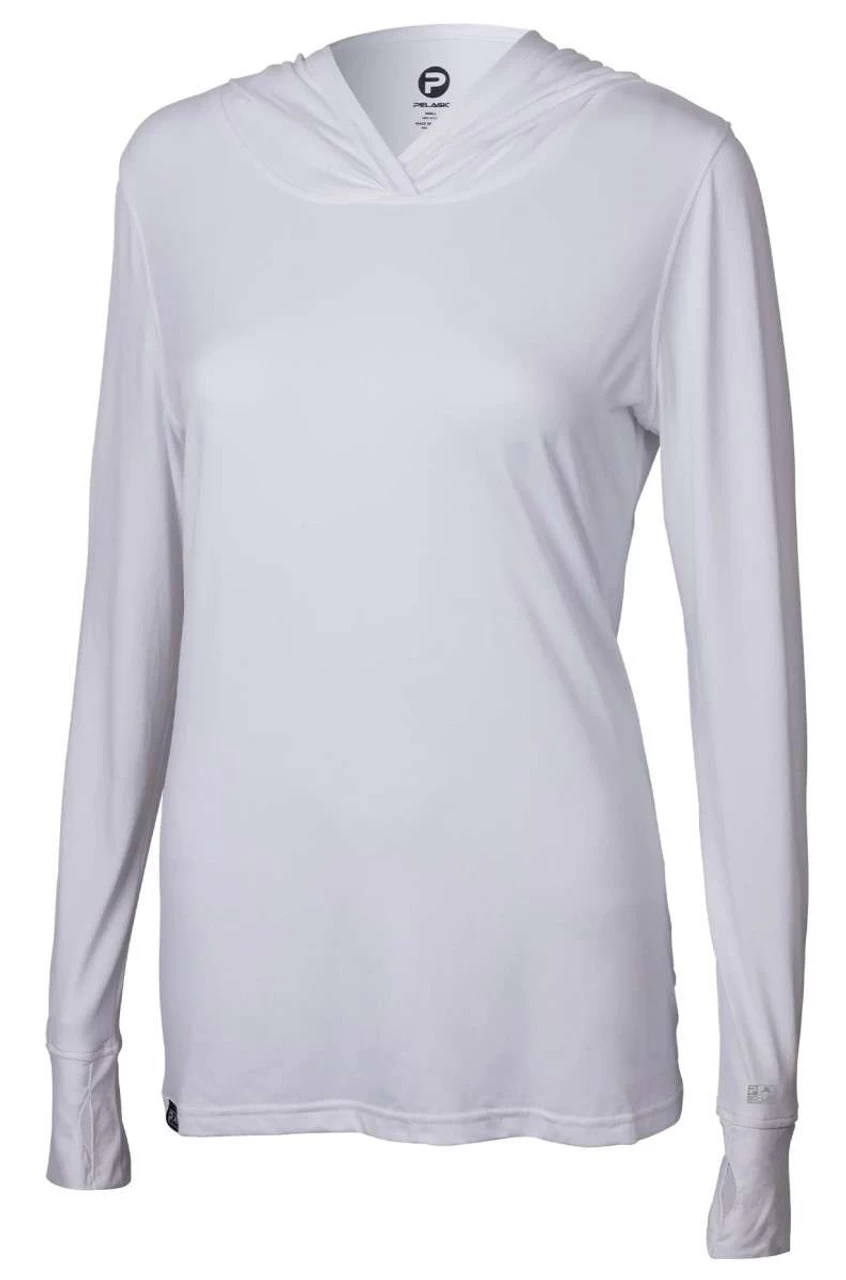 Pelagic Aquatek Womens Solid Hooded Fishing Shirt 4 Pelagic Aquatek Womens Solid Hooded Fishing Shirt - Image 4