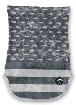 Pelagic Sunshield Fishing Neck Gaiter - Americamo Grey