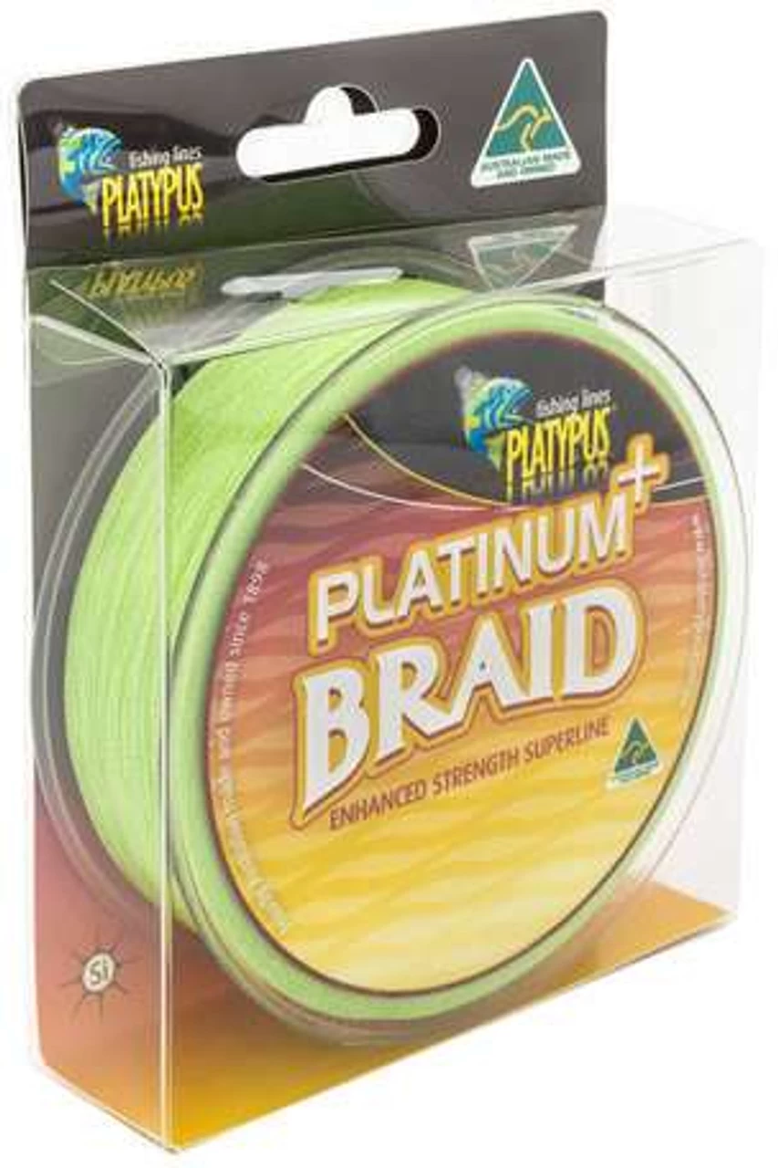 Platypus Platinum Plus Braid Fishing Line 1 Platypus Platinum Plus Braid Fishing Line