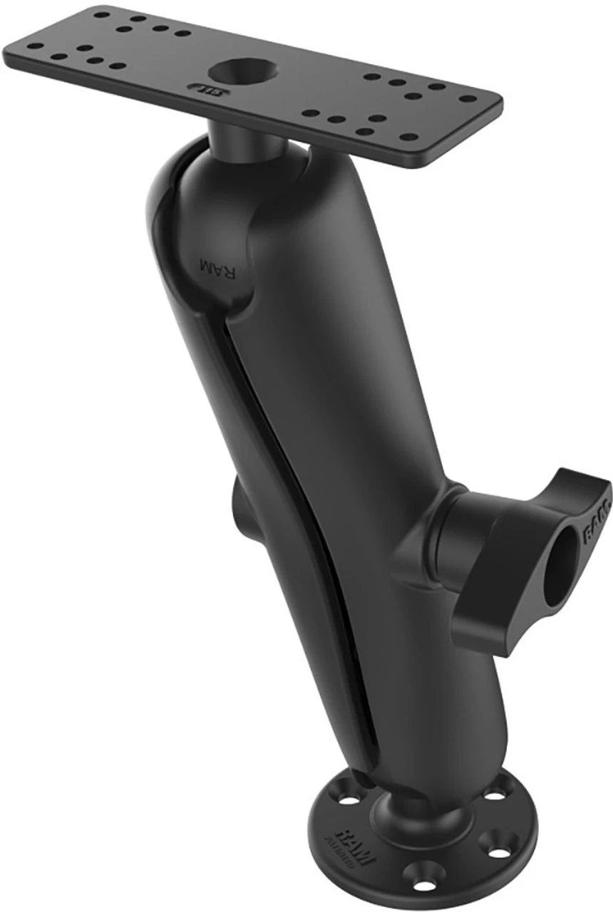 RAM MOUNTS RAM Marine Electronics Mount - D Size - 2.25 In. 1 RAM MOUNTS RAM Marine Electronics Mount - D Size - 2.25 In.