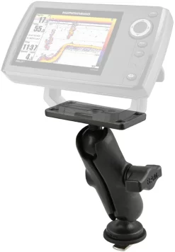 RAM MOUNTS RAM Track Ball Double Ball Mount For Humminbird Helix 5 - B - 1 In.