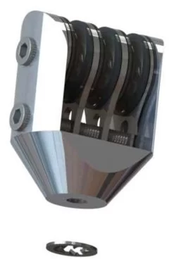 Rupp CA-0146 Triple Pulley Cluster