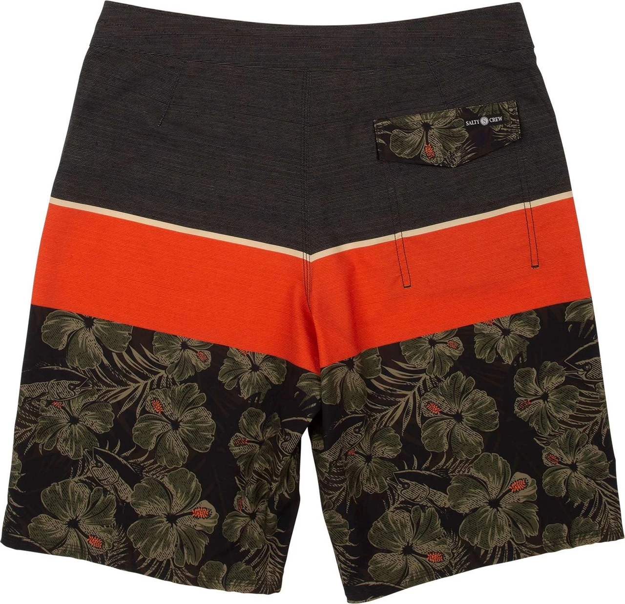Salty Crew Stacked Boardshort - Military - 31 2 Salty Crew Stacked Boardshort - Military - 31 - Image 2