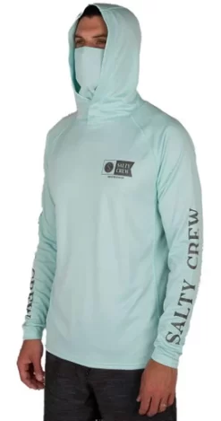 Salty Crew Alpha Flag Pinnacle Plus Mask - Seafoam - Medium