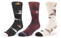 Salty Crew Cruiser II Socks - 3 Pack