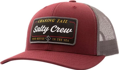 Salty Crew Marina Retro Hat - Burgundy/Grey 1 Salty Crew Marina Retro Hat - Burgundy/Grey