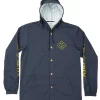 Salty Crew Tippet Snap Jacket - Navy - Medium