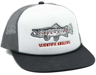 Scientific Anglers Stockton Brown Trout Trucker Hat 1 Scientific Anglers Stockton Brown Trout Trucker Hat