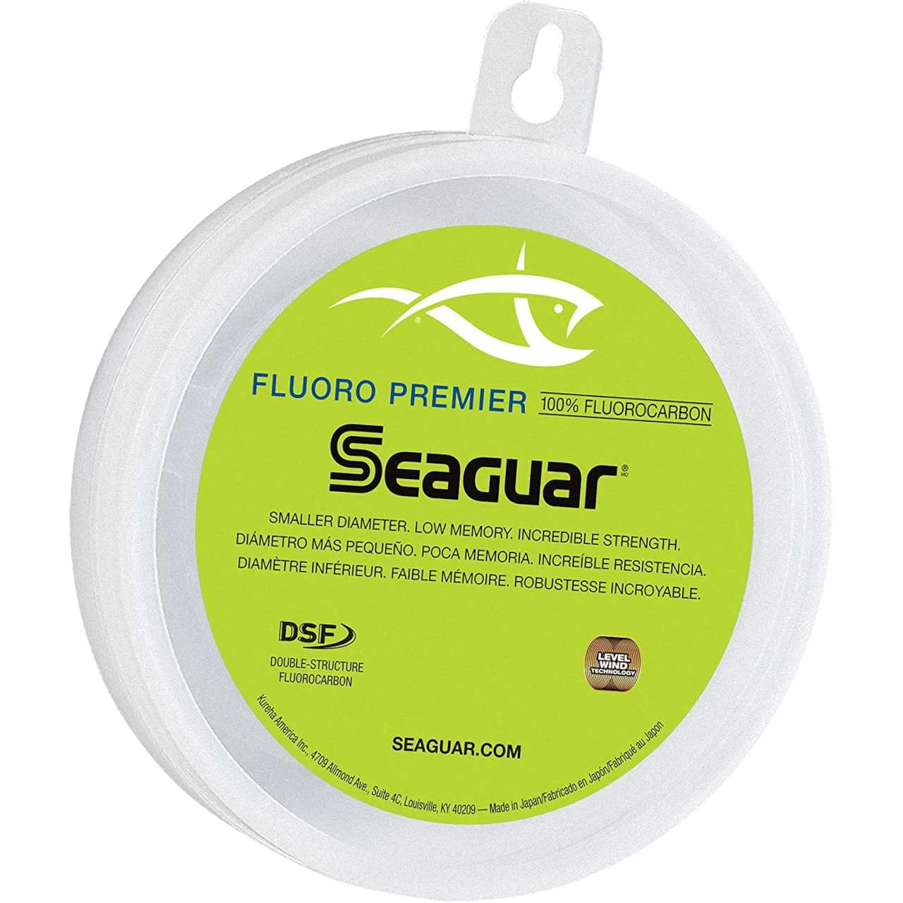 Seaguar Fluoro Premier 50Yds. Fluorocarbon Leader Material 1 Seaguar Fluoro Premier 50Yds. Fluorocarbon Leader Material