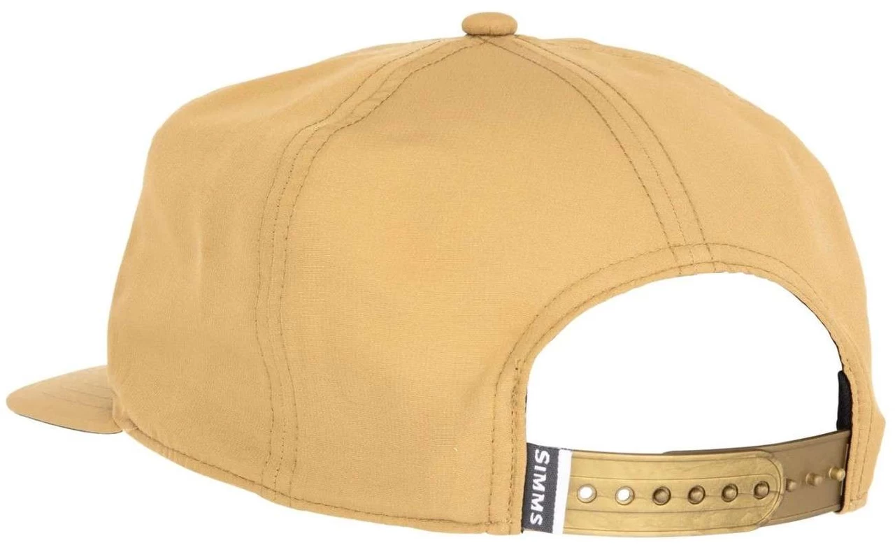 Simms Unstructured Flat Brim Cap - Camel 2 Simms Unstructured Flat Brim Cap - Camel - Image 2