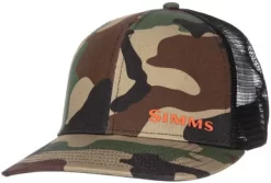 Simms ID Trucker Hat - Woodland Camo