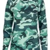 Simms Womens Solarflex Hoody - Woodland Camo Avalon - Medium
