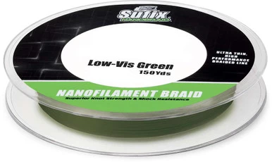 Sufix NanoBraid Fishing Line - Low-Vis Green 1 Sufix NanoBraid Fishing Line - Low-Vis Green