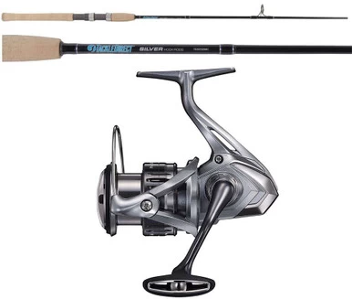 TackleDirect NAS4000XGFC/TDSS702MH Silver Hook Spinning Combo 1 TackleDirect NAS4000XGFC/TDSS702MH Silver Hook Spinning Combo