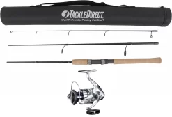TackleDirect Silver Hook/Shimano ST4000XGFL Stradic FL Travel Combo