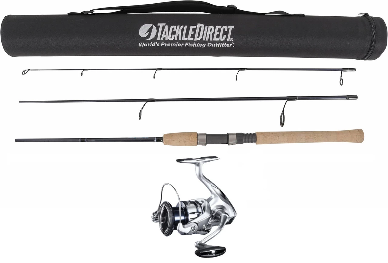 TackleDirect Silver Hook/Shimano STC3000XGFL Stradic FL Travel Combo 1 TackleDirect Silver Hook/Shimano STC3000XGFL Stradic FL Travel Combo