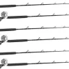 Shimano Talica TAC20BFC / TackleDirect Platinum Hook White Marlin Package W/ 6 Combos