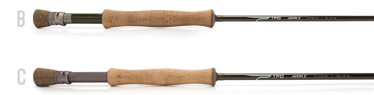 Temple Fork Axiom II Fly Rod W/Case 2 Temple Fork Axiom II Fly Rod W/Case - Image 2