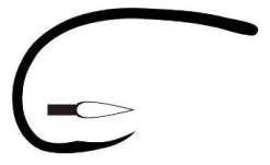 Tiemco TMC 2499SP-BL Nymph Fly Hooks